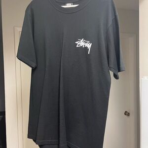 Stussy Higher State Tee Black Size M Great Condition!!! Looks darker in person.